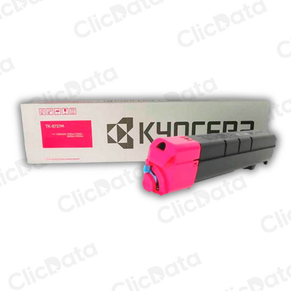 Toner Kyocera TK-8737M Magenta 40K Pág. 8052ci, 8353ci Original