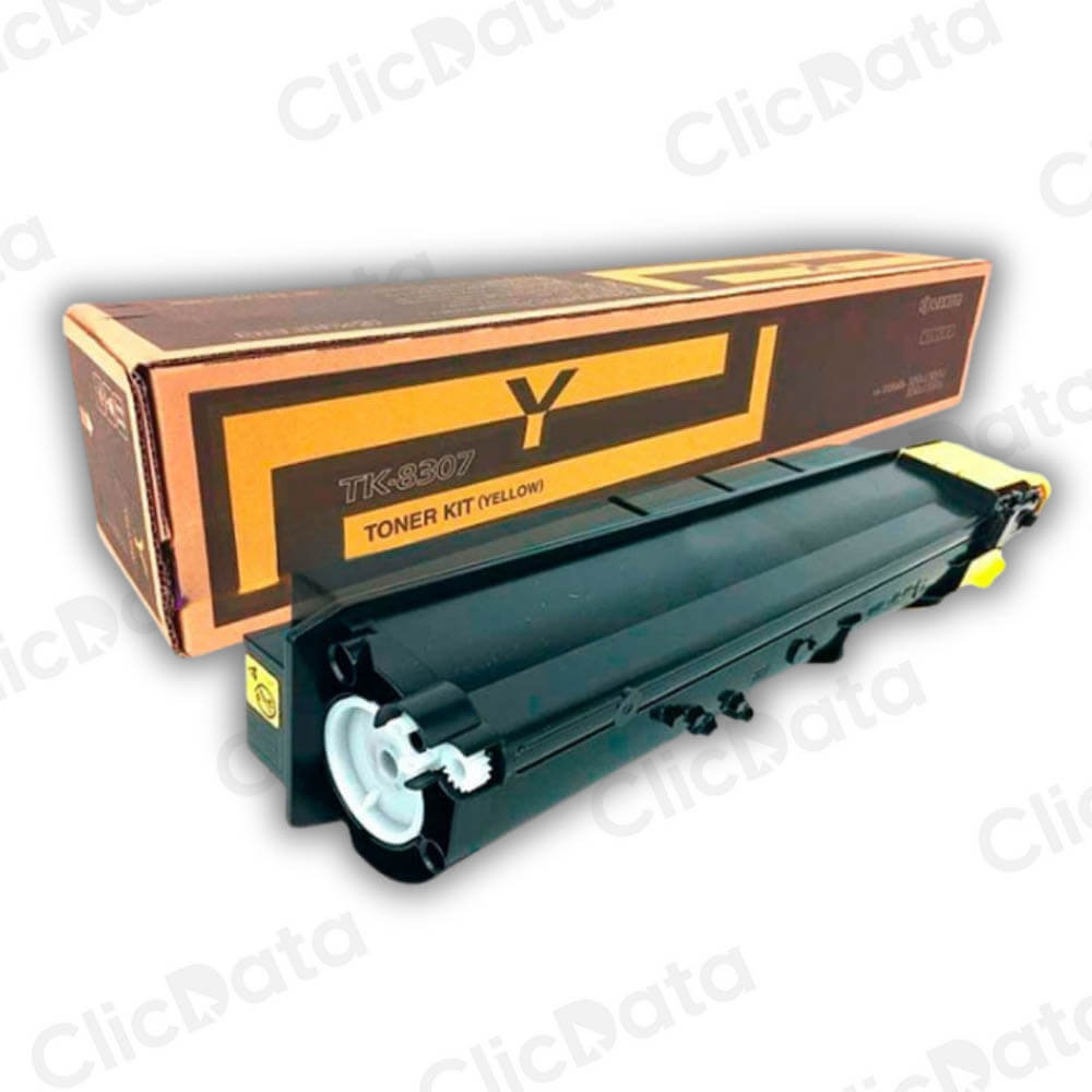 Toner Kyocera TK-8307Y Yellow 15K Pág. 3050ci, 3550ci Original