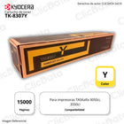 Toner Kyocera TK-8307Y Yellow 15K Pág. 3050ci, 3550ci Original