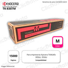 Toner Kyocera TK-8307M Magenta 15K Pág. 3050ci, 3550ci Original