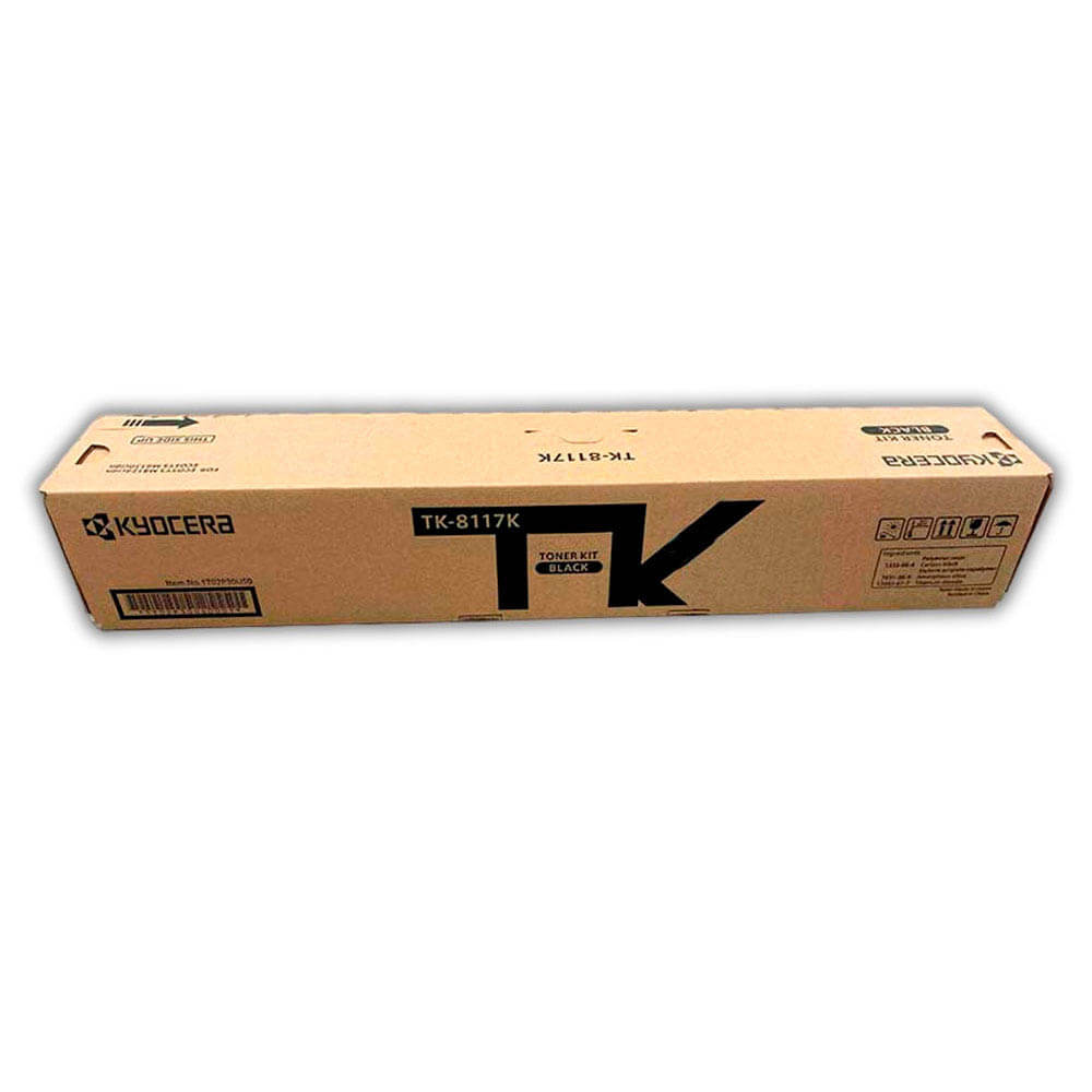 Toner Kyocera TK 8117K Negro 12K Pág. M8130, M8124 Original