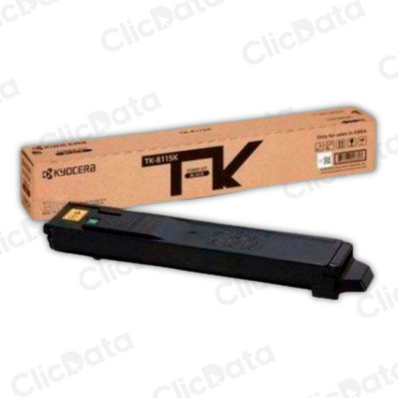 Toner Kyocera TK 8117K Negro 12K Pág. M8130, M8124 Original