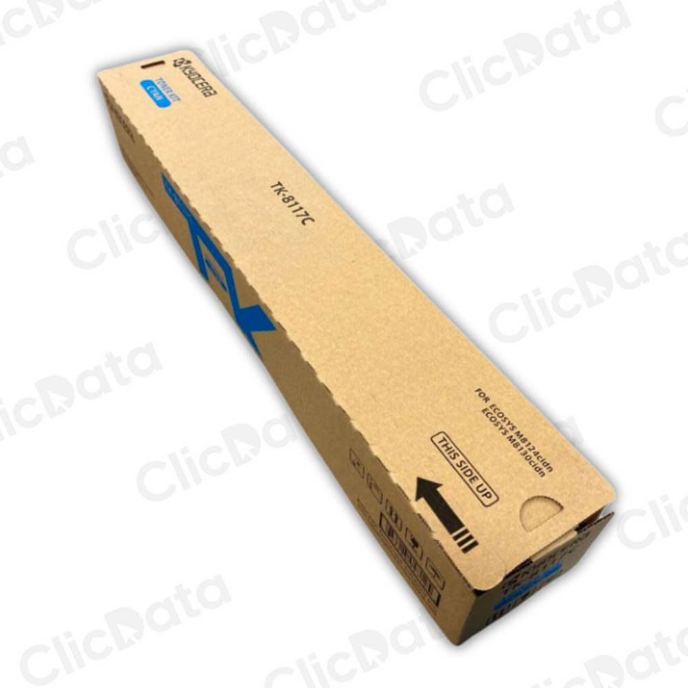 Toner Kyocera TK 8117C Cyan 6K Pág. M8130, M8124 Original