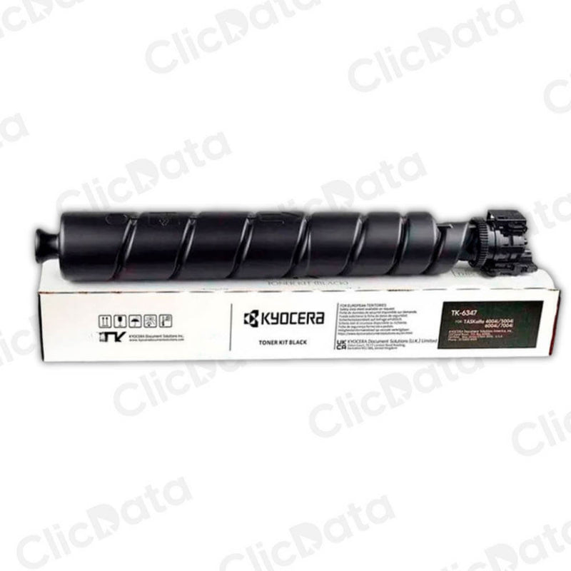 Toner Kyocera TK 6347 Negro 40,000 Pág. 6004i, 7004i Original