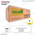 Toner Kyocera TK 582Y Yellow 2.8K Pág. FS-C5150DN Original