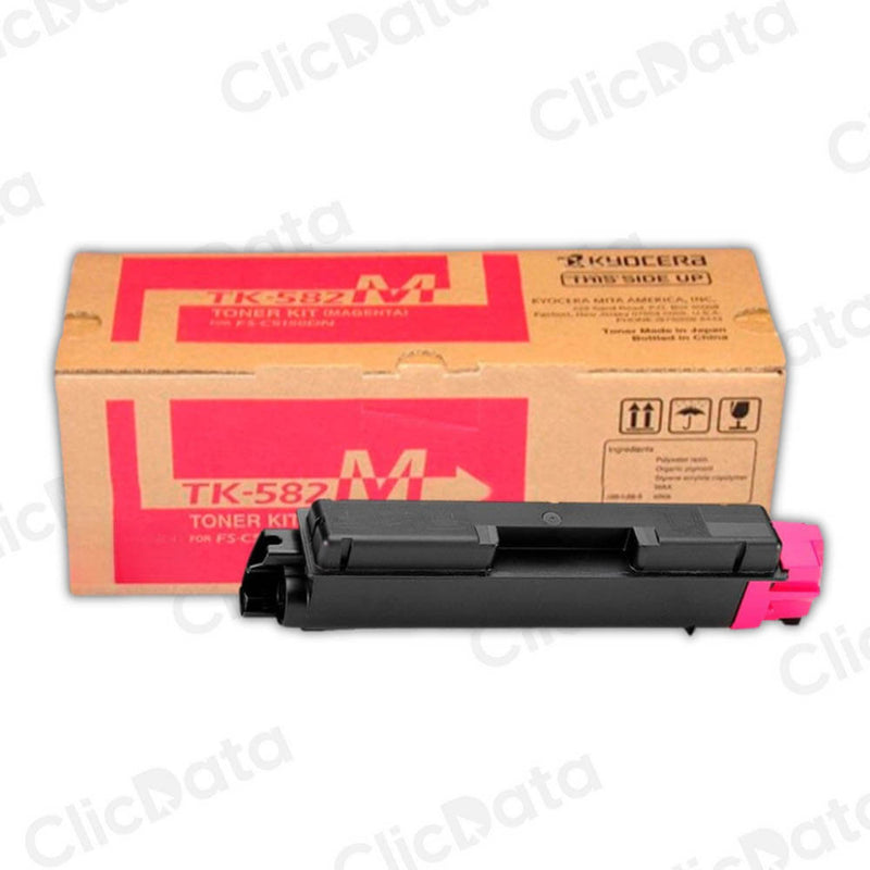 Toner Kyocera TK 582M Magenta 2.800 Pág. FS-C5150DN Original