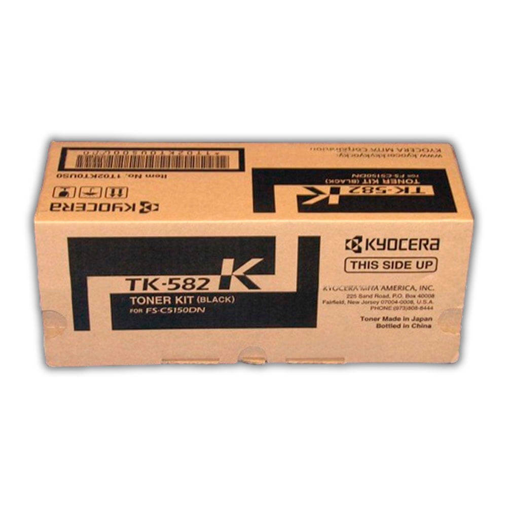 Toner Kyocera TK 582K Negro 3.500 Pág. FS-C5150dn Original