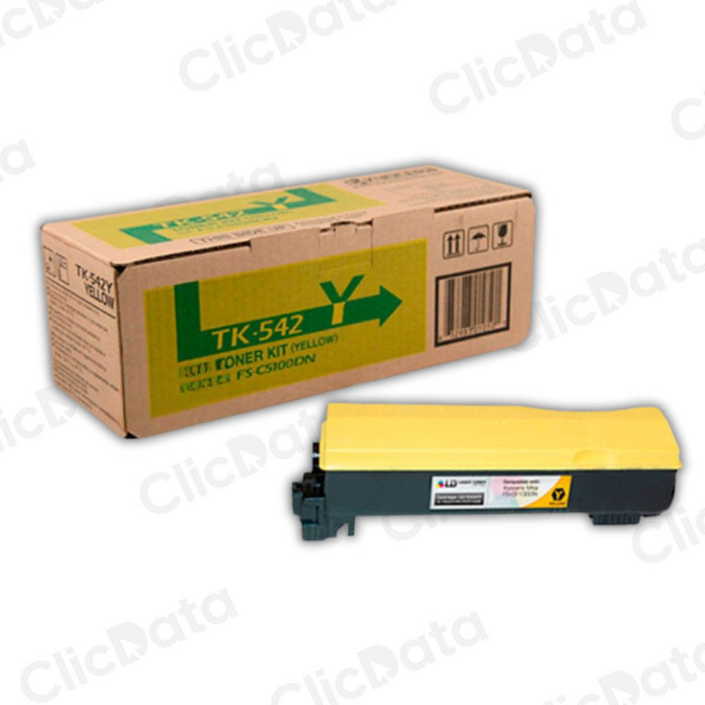 Toner Kyocera TK 542Y Yellow 4,000 Pág FsC5100Dn Original