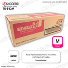 Toner Kyocera TK 542M Magenta 4,000 Pág. FSC5100dn Original