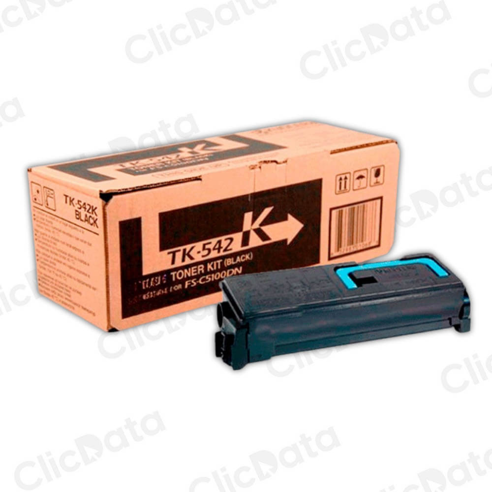 Toner Kyocera TK 542K Negro 4,000 Pág. FsC5100Dn Original