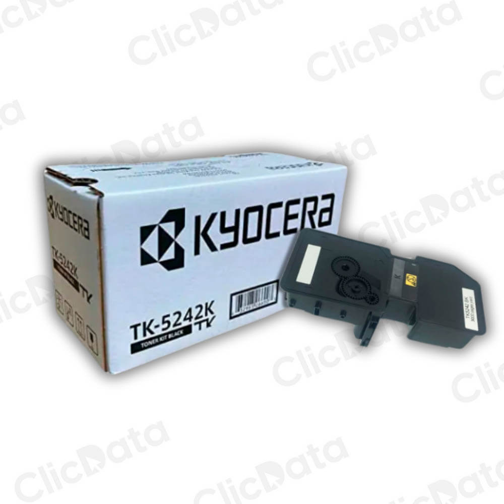 Toner Kyocera TK 5242K Negro 4K Pág. Ecosys M5526CDW Original