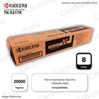 Toner Kyocera TK 5217K Negro 20K Pág. Kyocera 406ci Original