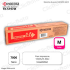 Toner Kyocera TK 5197M Magenta 7,000 Pág. Taskalfa 306CI Original