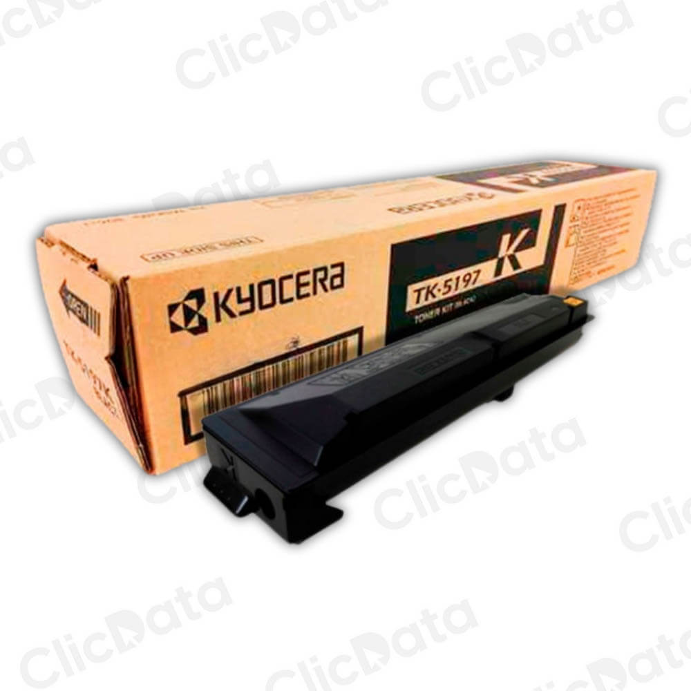 Toner Kyocera TK 5197K Negro 15K Pág. TASKALFA 306ci Original