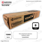 Toner Kyocera TK 5197K Negro 15K Pág. TASKALFA 306ci Original