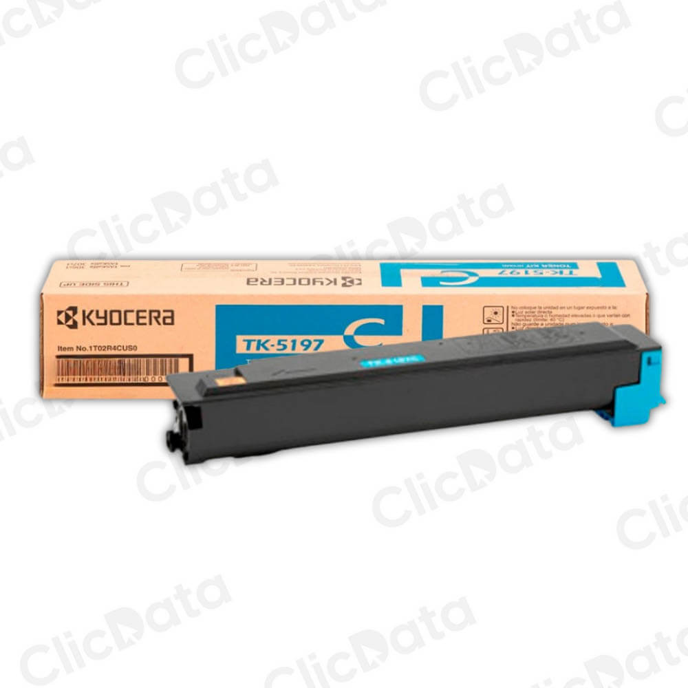 Toner Kyocera TK 5197C Cyan 7,000 Pág. Taskalfa 306CI Original