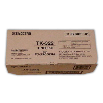 Tóner Kyocera TK 322 Negro 15K Pág. Mita FS-3900 Original