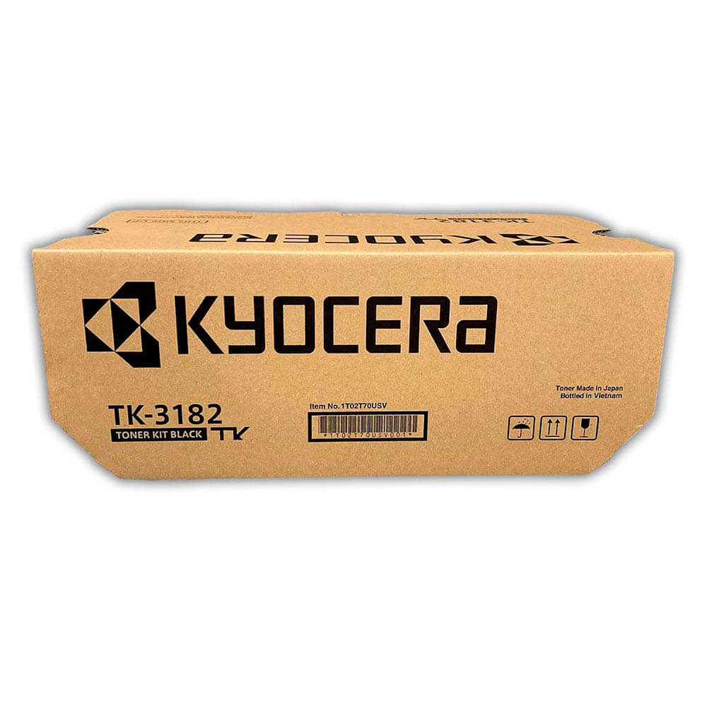 Toner Kyocera TK 3182 Negro 21K Pág. P3055dn, 3655idn Original
