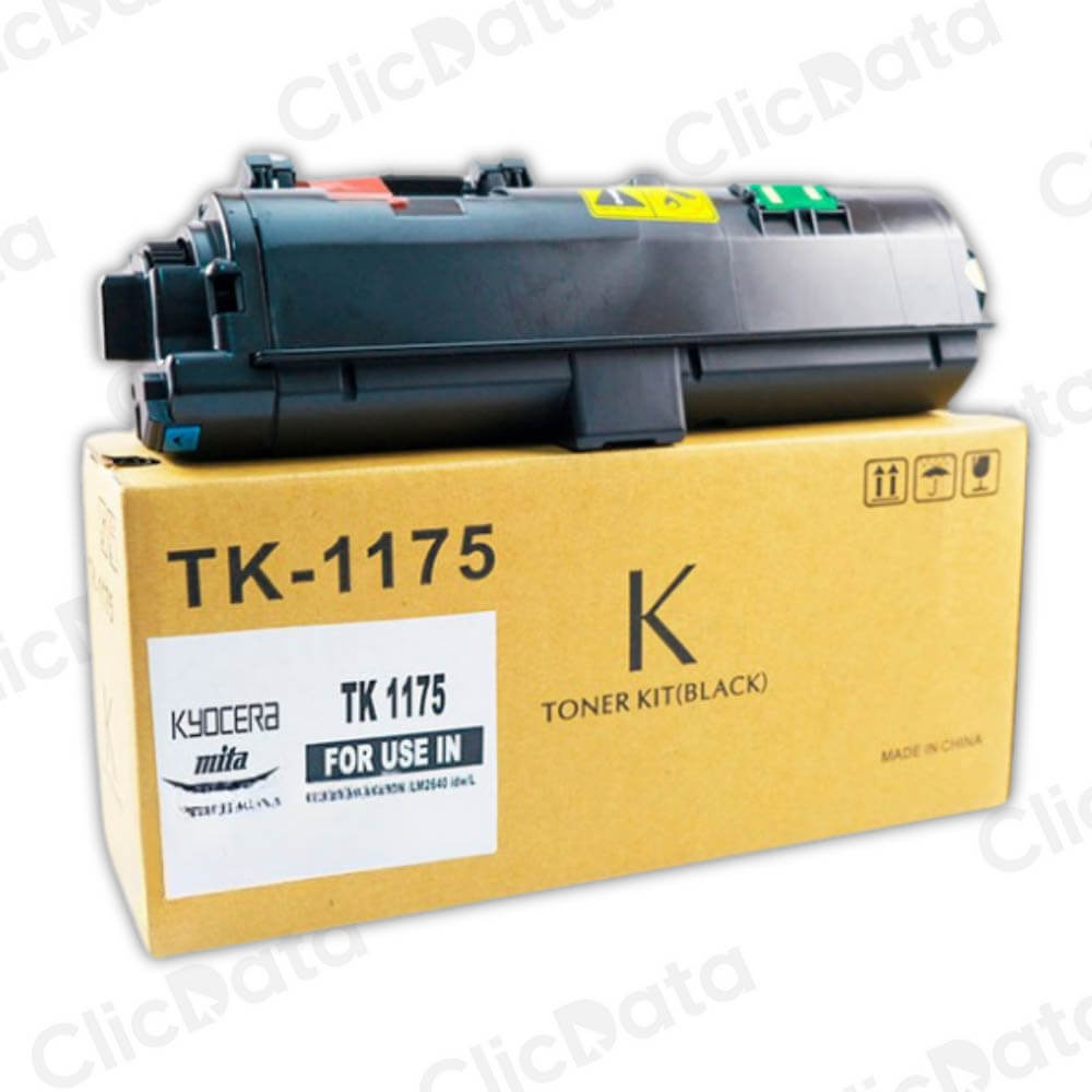 Toner Kyocera TK 1175 Negro 12K Pag M2640idw, M2040 Original