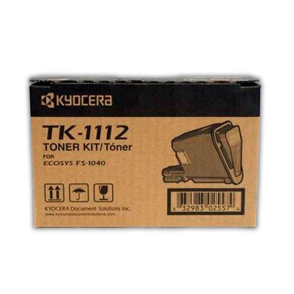 Toner Kyocera TK 1112 Negro 2.500 Pag FS 1040, FS1020 Original