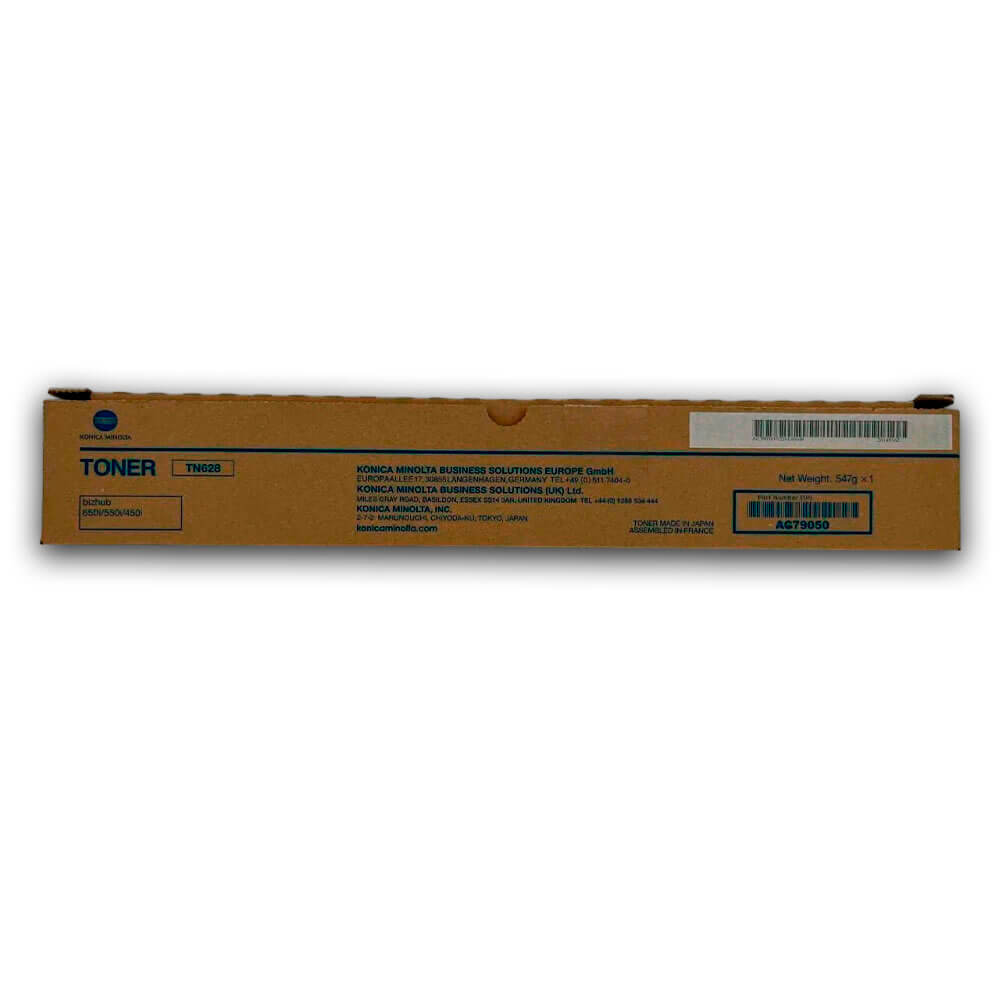 Toner Konica Minolta TN-628K Black 24K Pág 450i, 550i Original