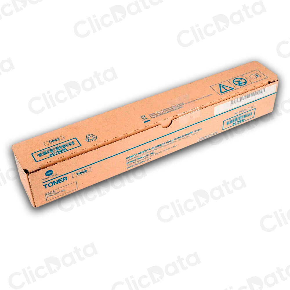 Toner Konica Minolta TN-628K Black 24K Pág 450i, 550i Original