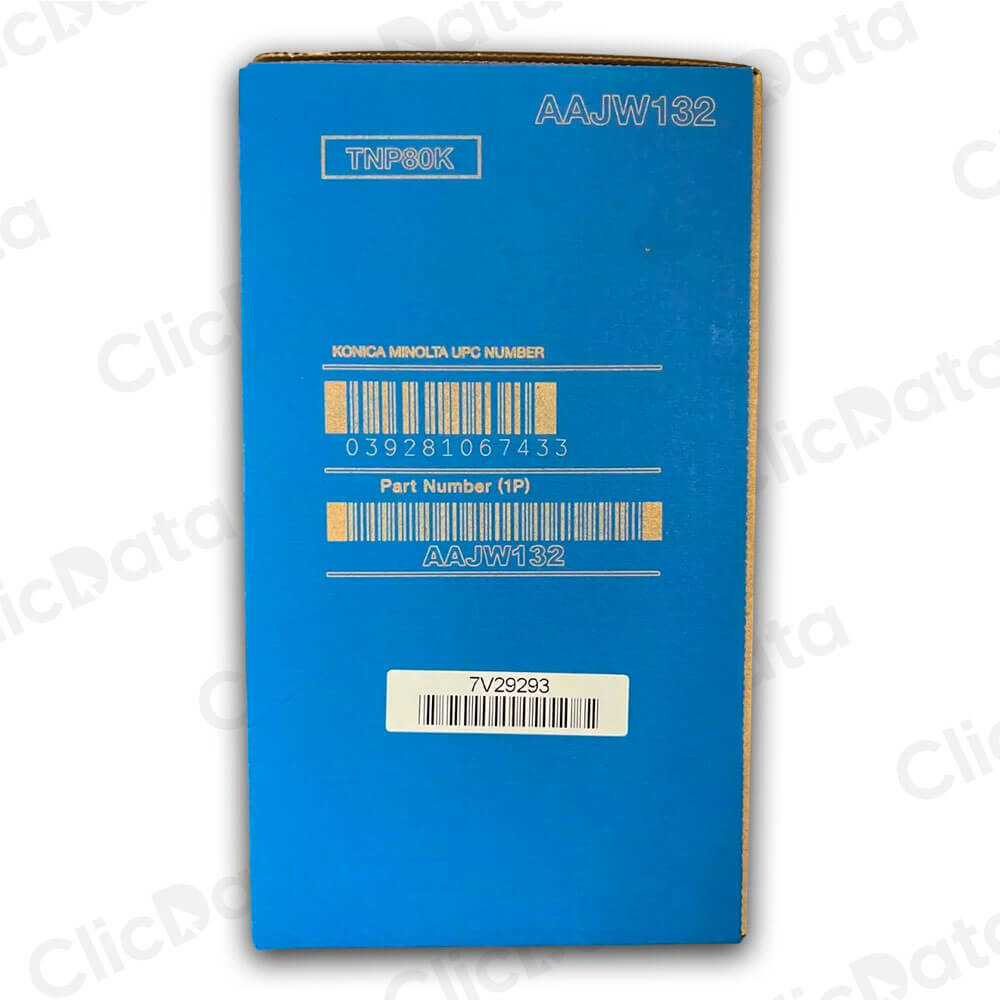 Toner Konica Minolta TNP80K Negro 13K Pág. C3320i Original
