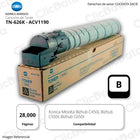 Toner Konica Minolta TN 626K Black 28K Pág. C450i, C650i Original