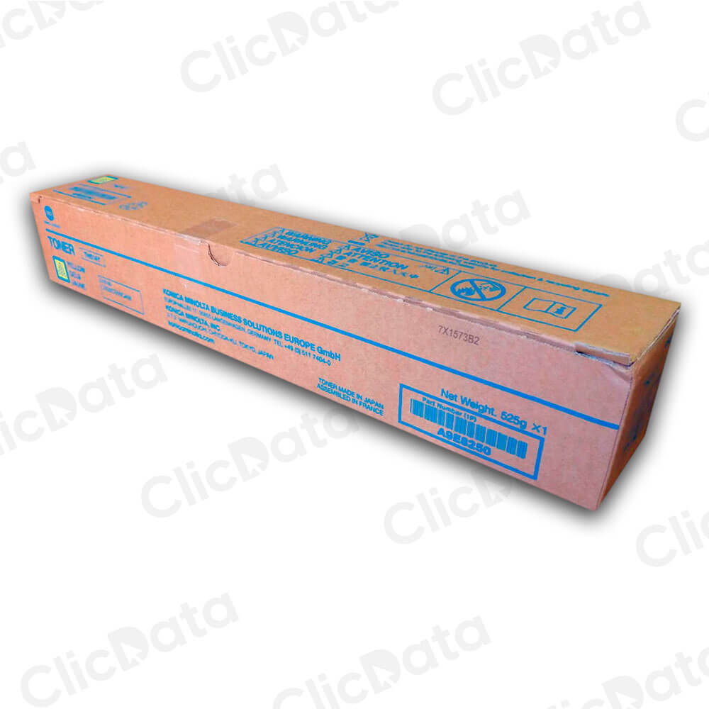 Toner Konica Minolta TN 514Y Yellow 26K Pág. C558, C458 Original