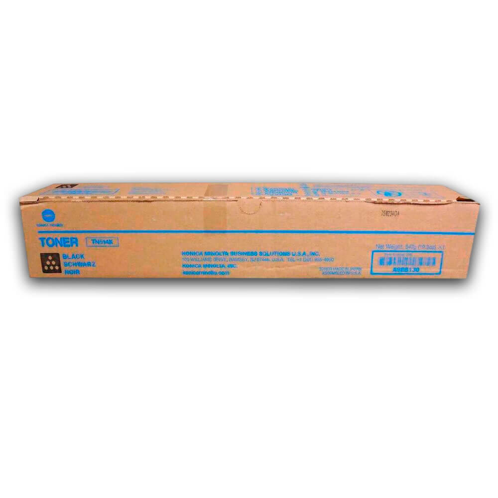Toner Konica Minolta TN 514K Negro 28K Pág. C558, C458 Original