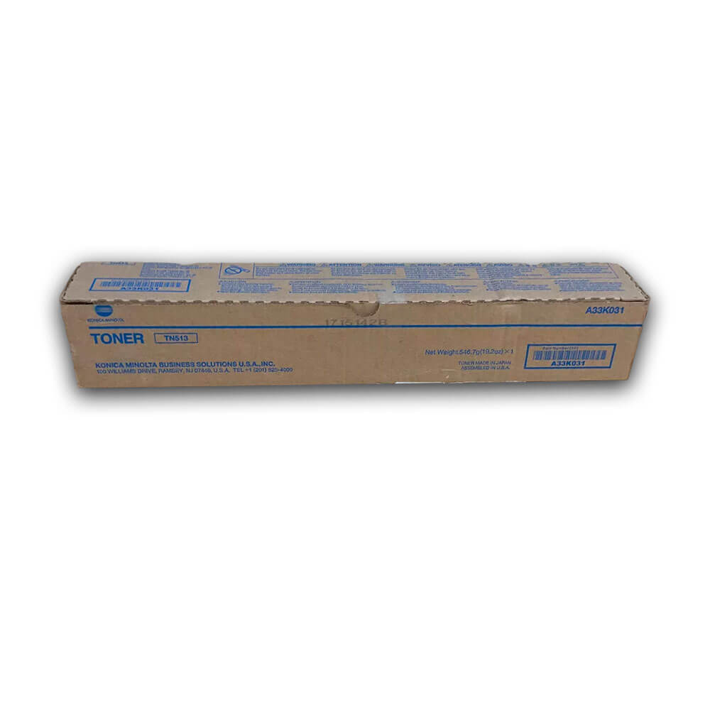 Toner Konica Minolta TN 513 Black A33K091 24,4K Pág. C658, 554e  Original