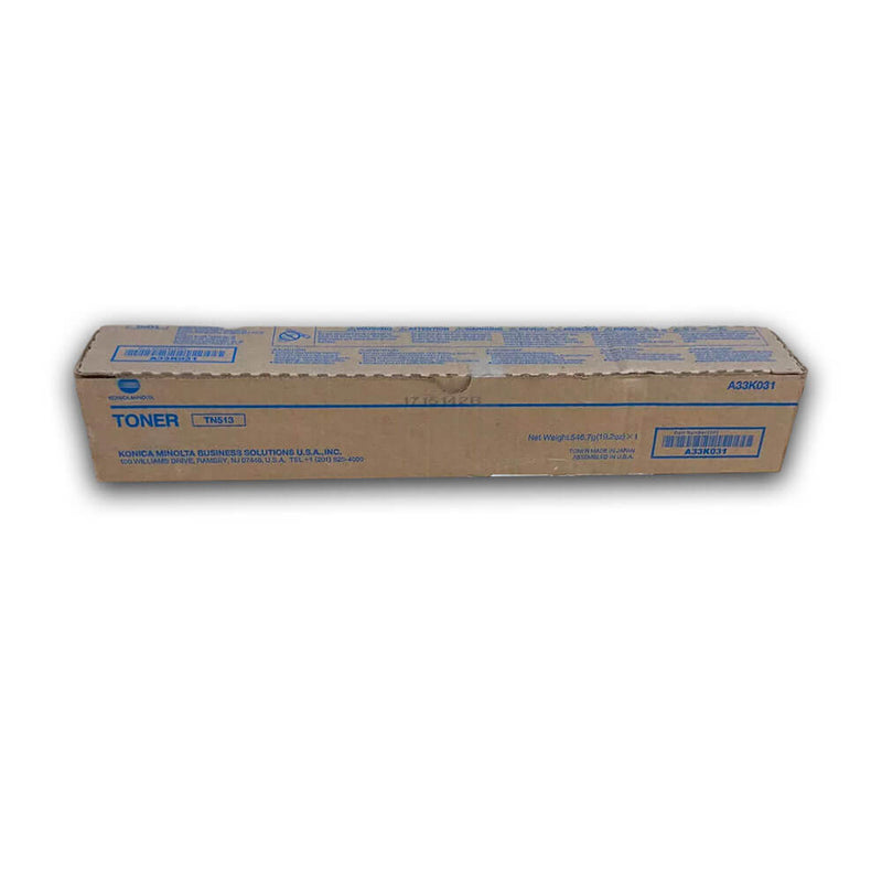 Toner Konica Minolta TN 513 Black A33K091 24,4K Pág. C658, 554e  Original