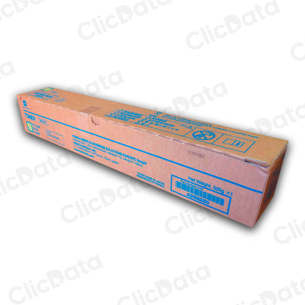 Toner Konica Minolta TN 512Y Yellow 26K Pág. C454e, C554e Original