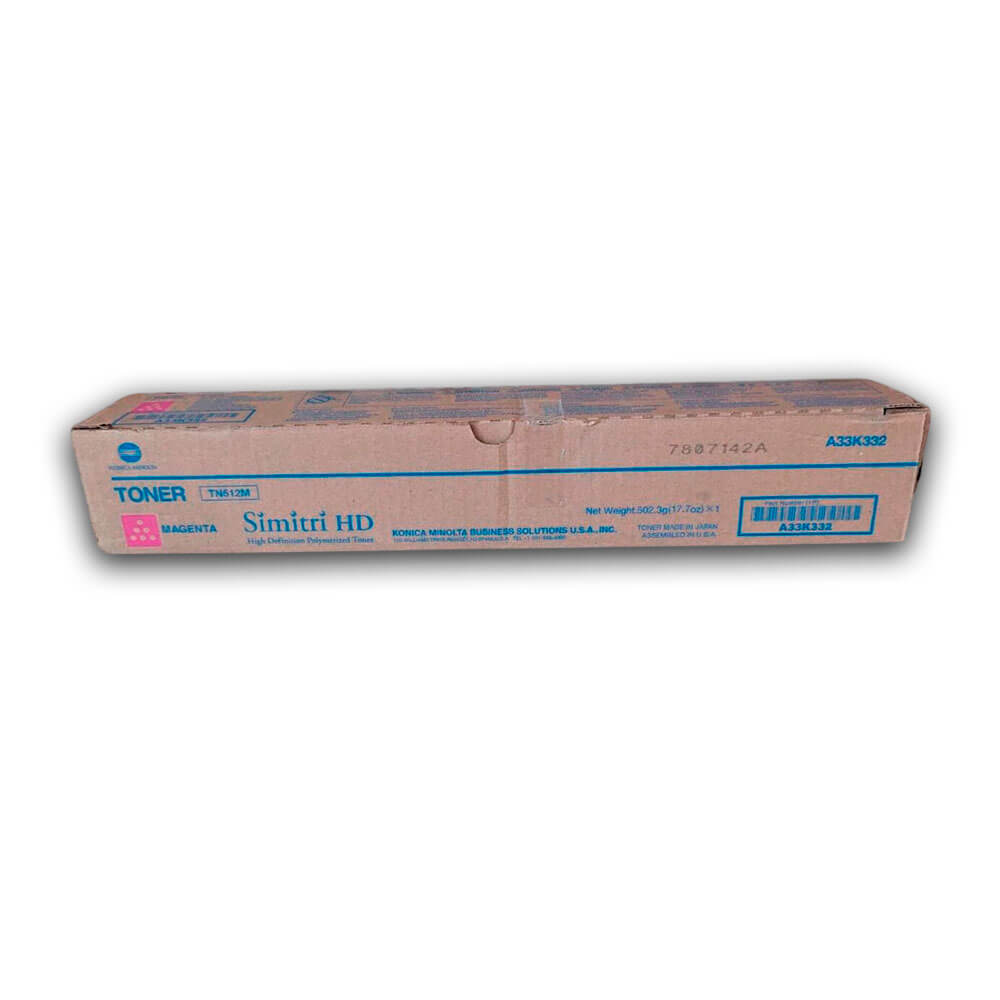 Toner Konica Minolta TN 512M Magenta 26K Pág. C454e, C554e Original