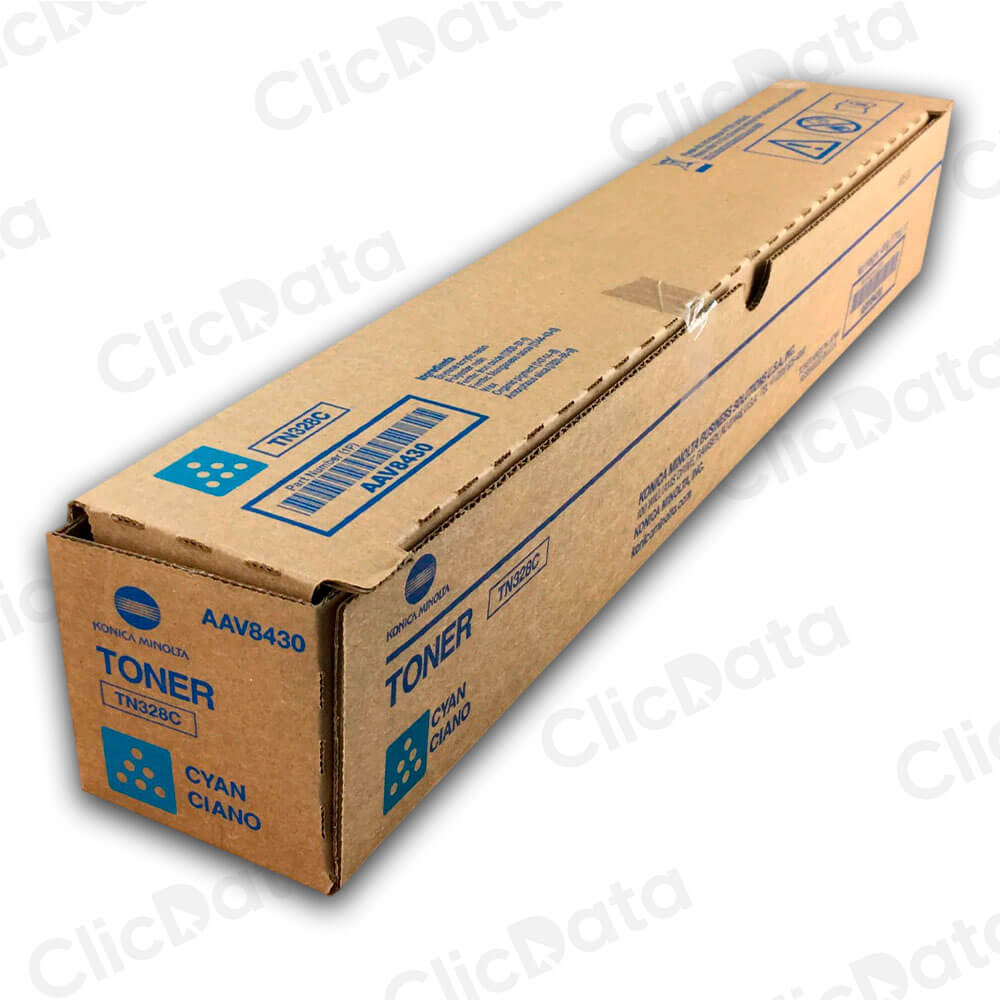 Toner Konica Minolta TN 328C Cyan 28K Pág. C250i, C650i Original