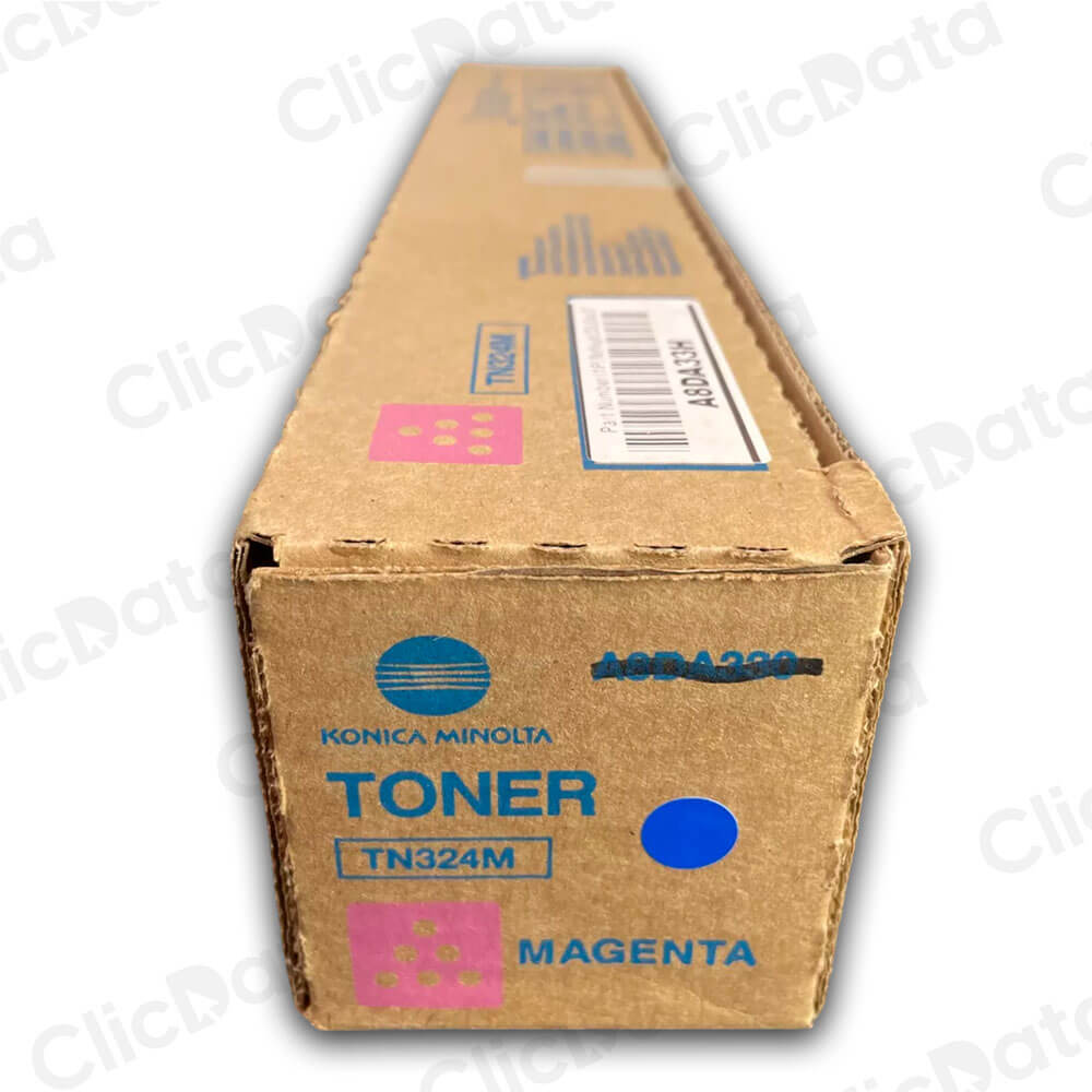 Tóner Konica Minolta TN 324M Magenta 26K Pag C258, C368 Original