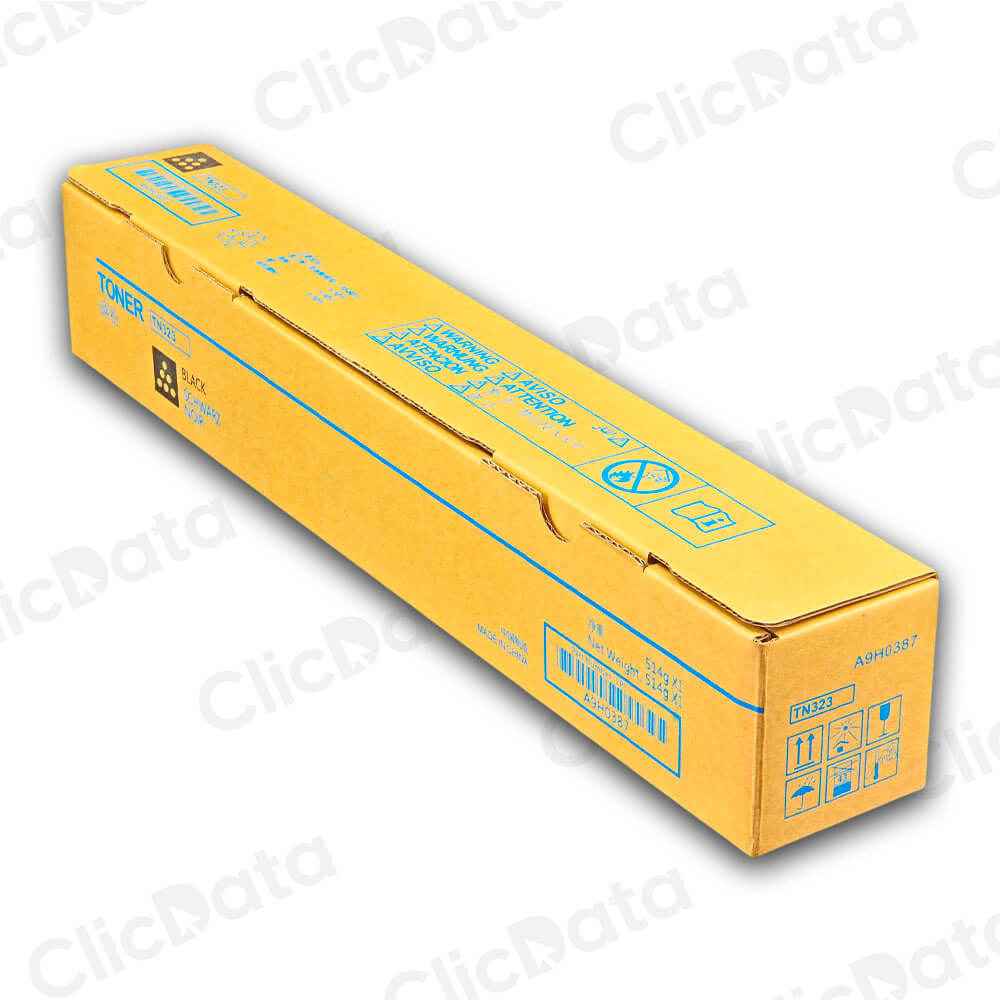 Toner Konica Minolta TN 323K Negro 23K Pág. 227, 287 Original