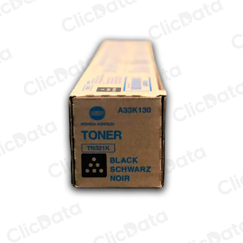 Toner Konica Minolta TN 321K Black 27K Pág. C224, C364e Original