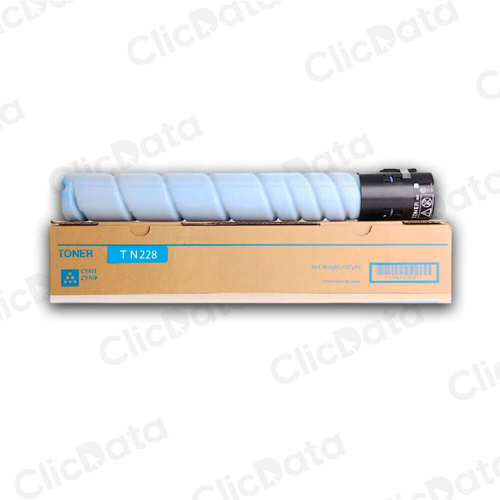 Toner Konica Minolta TN 228C Cyan 28K Pág. C226i, C266i Original