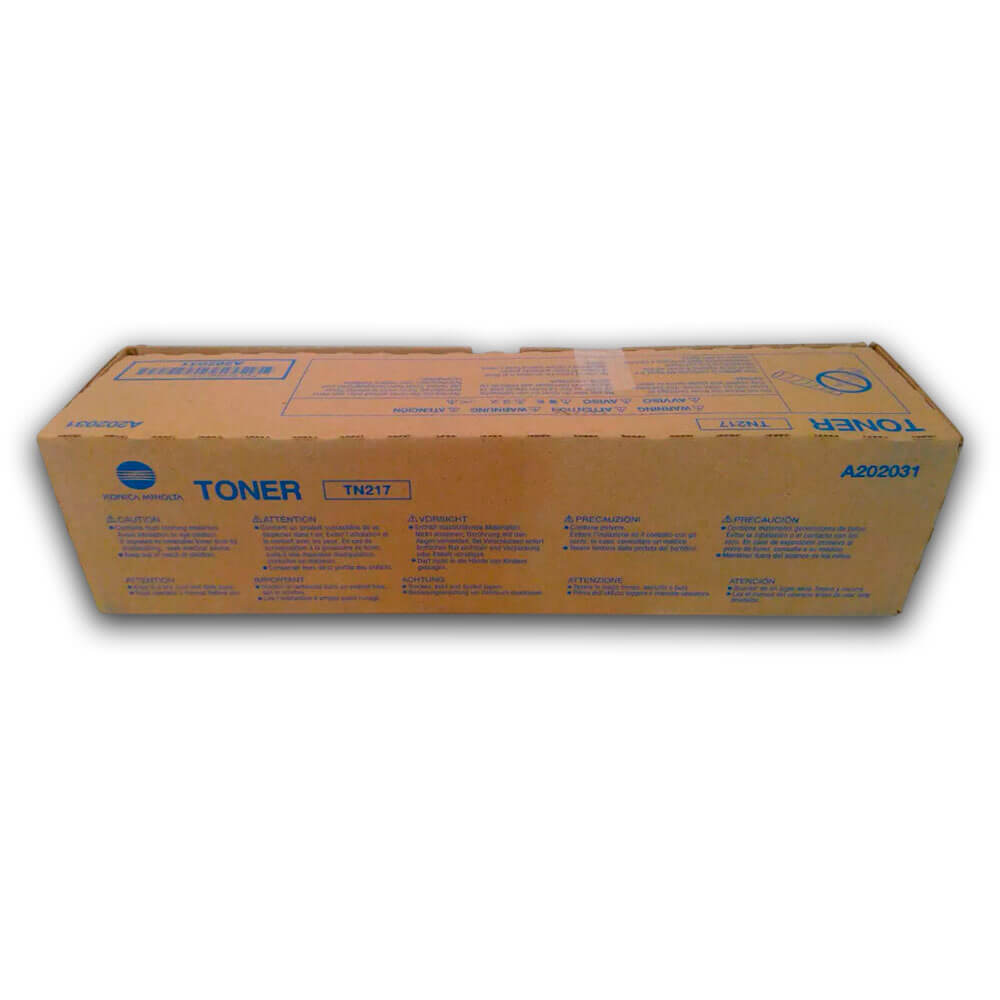Toner Konica Minolta TN 217 Black 17,500 Pág. 223, 283 Original