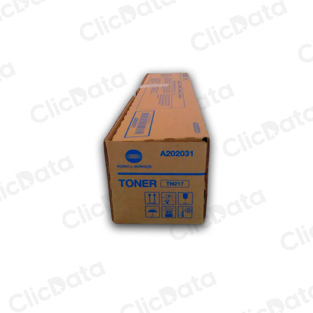 Toner Konica Minolta TN 217 Black 17,500 Pág. 223, 283 Original