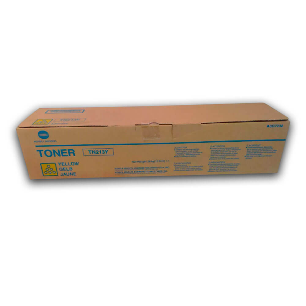 Toner Konica Minolta TN 213Y Yellow 18,500 Pág. C200 Original