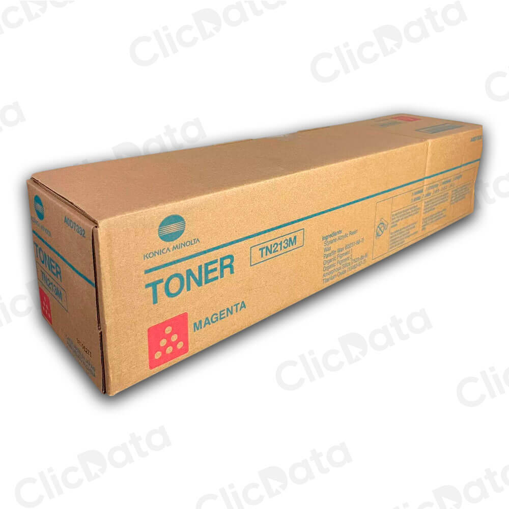 Toner Konica Minolta TN 213M Magenta 18,500 Pág. C200 Original