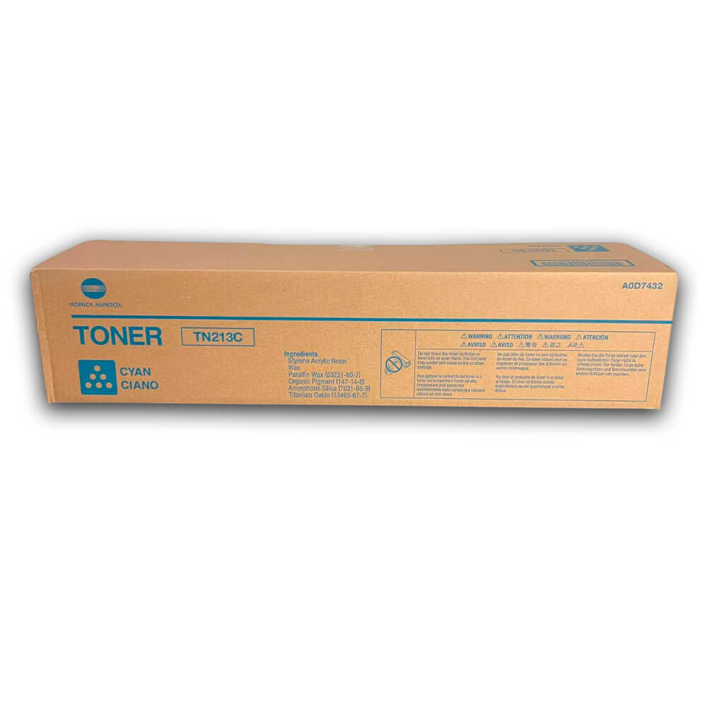 Toner Konica Minolta TN 213C Cyan 18,500 Pág. C203 Original