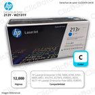 Toner Hp 213Y Cian W2131Y 12.000 Pág. 5700, 6800 Original