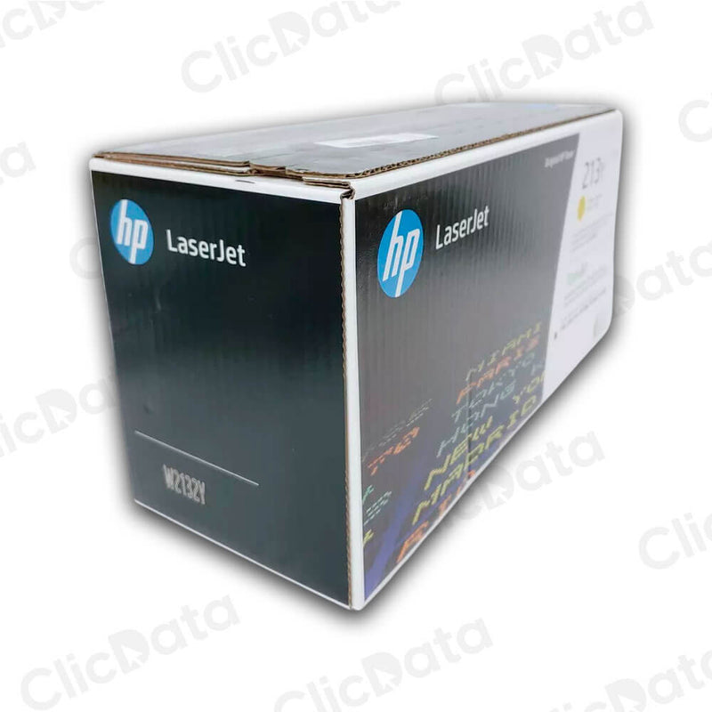 Toner Hp 213Y Yellow W2132Y 12.000 Pág. 5700, 6800 Original