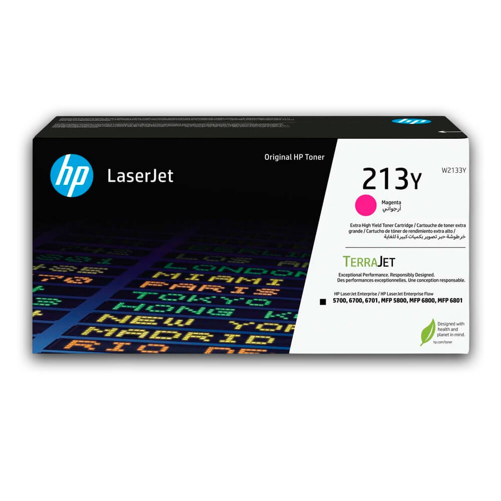 Toner Hp 213Y Magenta W2133Y 12.000 Pág. 5700, 6800 Original