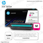 Toner Hp 213Y Magenta W2133Y 12.000 Pág. 5700, 6800 Original