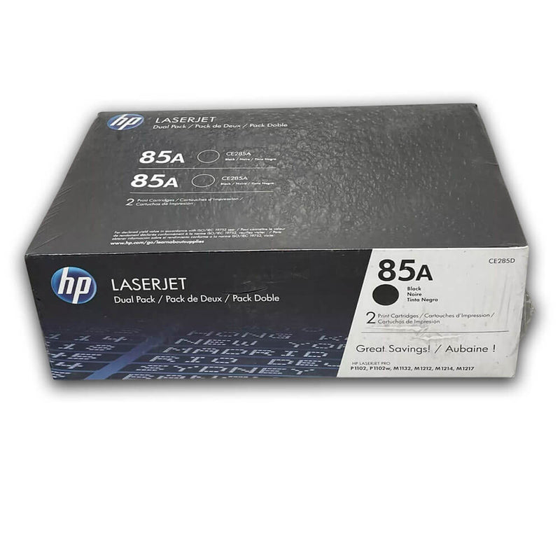Dual Pack Toner HP 85AD CE285Ad Black 3,200 Pág M1217 Original