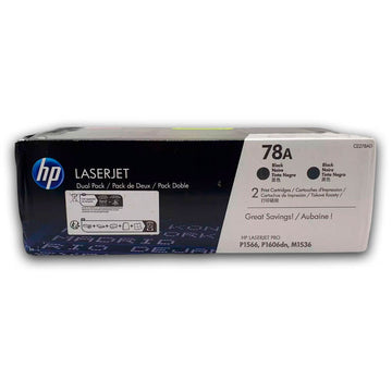 Dual Pack Toner HP 78AD CE278Ad Black 4,200 Pág P1606 Original